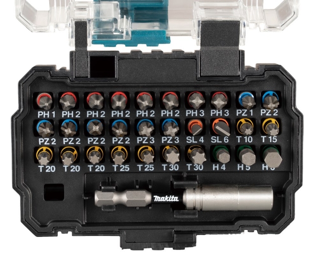 Afbeeldingen van Makita Slagschr.bitset 31delig IMPR E-13552