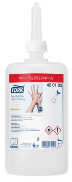 Afbeeldingen van Tork Alcohol Gel voor Handdesinfectie Premium