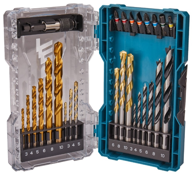 Afbeeldingen van Makita Boor/bit set 27-delig E-07032