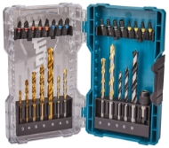 Afbeeldingen van Makita Boor/bit set 29-delig Display E-07054