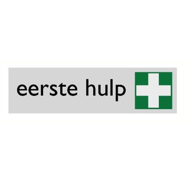 Afbeeldingen van Pikt-o-norm Pictogram eerste hulp alulook PVC 165x45mm