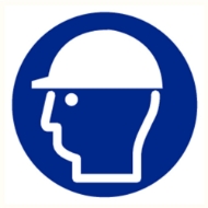 Afbeeldingen van Pikt-o-norm Pictogram helm dragen verplicht
