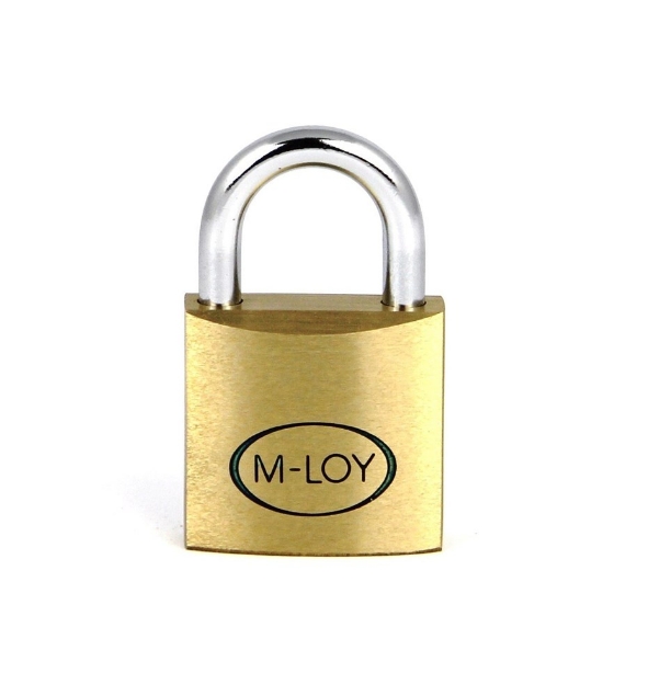 Afbeeldingen van M-LOY Messing hangslot, gelijksluitend AN serie