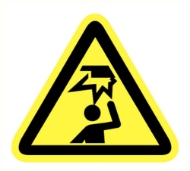Afbeeldingen van Pikt-o-norm Pictogram pas op voor hoofd stoten