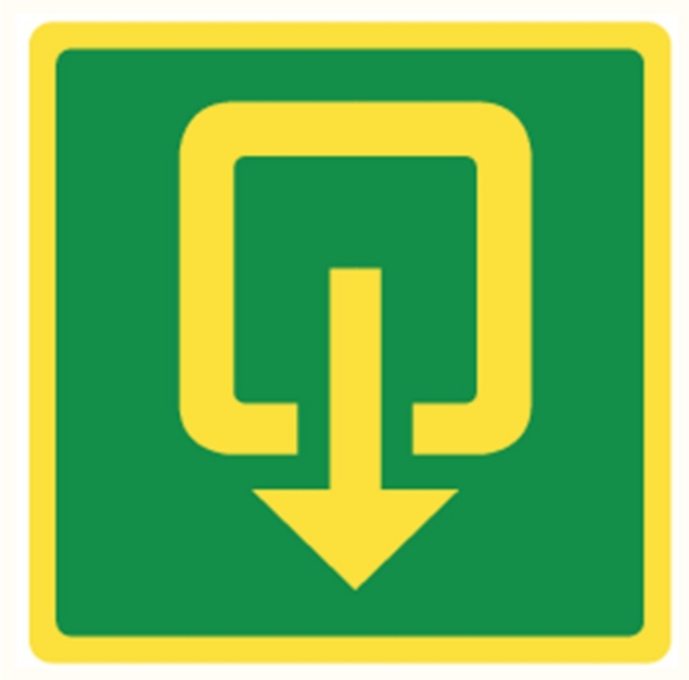 Afbeeldingen van Pikt-o-norm Pictogram uitgang