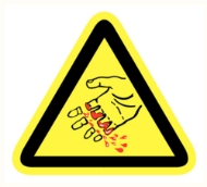 Afbeeldingen van Pikt-o-norm Pictogram snijden vingers