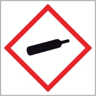 Afbeeldingen van Pikt-o-norm Pictogram GHS gashouder onder druk