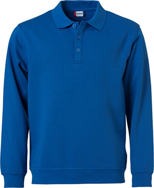 Afbeeldingen van Clique Sweatshirts 021032 - Clique Basic Polo Sweater