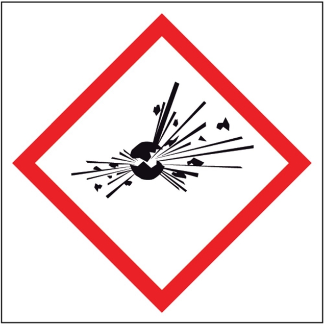 Afbeeldingen van Pikt-o-norm Pictogram GHS explosieve stoffen