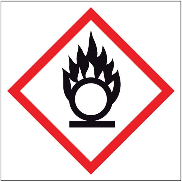 Afbeeldingen van Pikt-o-norm Pictogram GHS oxiderende stoffen