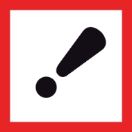 Afbeeldingen van Pikt-o-norm Pictogram GHS gevaar irriterend ruitvorm