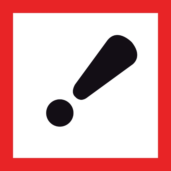 Afbeeldingen van Pikt-o-norm Pictogram GHS gevaar irriterend ruitvorm