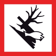 Afbeeldingen van Pikt-o-norm Pictogram GHS schadelijk voor het milieu ruitvorm
