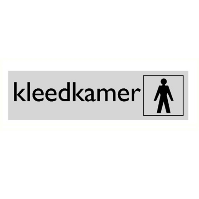 Afbeeldingen van Pikt-o-norm Pictogram kleedkamer heren alulook PVC 165x45mm