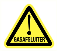 Afbeeldingen van Pikt-o-norm Pictogram gasafsluiter