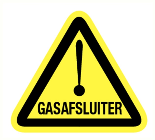 Afbeeldingen van Pikt-o-norm Pictogram gasafsluiter