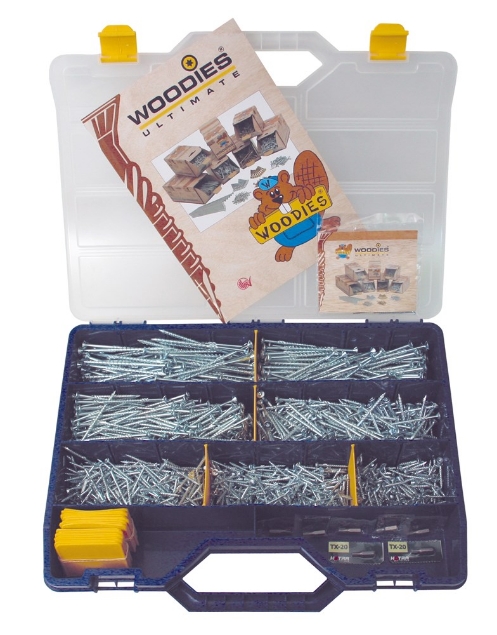Afbeeldingen van Woodies Ultimate Assortiment universeelschroeven