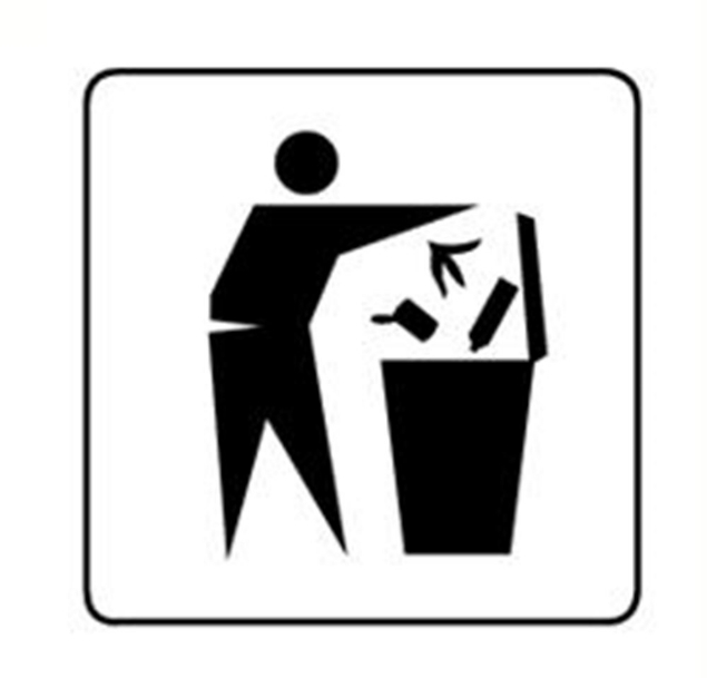 Afbeeldingen van Pikt-o-norm Pictogram afvalcontainer