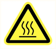 Afbeeldingen van Pikt-o-norm Pictogram heet oppervlak