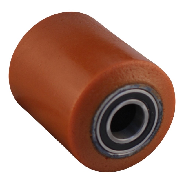 Afbeeldingen van Protempo Transportwiel (los) met gietijzeren kern, PU band ± 94 shore A Serie 39
