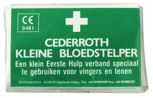 Afbeeldingen van Cederroth Salvekvick bloedstopper mini 1911
