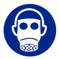 Afbeeldingen van Pikt-o-norm Pictogram adembescherming dragen verplicht