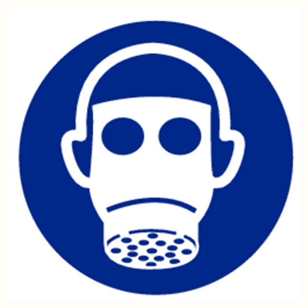 Afbeeldingen van Pikt-o-norm Pictogram adembescherming dragen verplicht