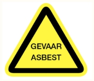 Afbeeldingen van Pikt-o-norm Pictogram gevaar asbest