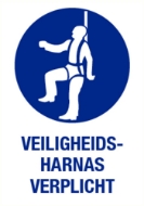 Afbeeldingen van Pikt-o-norm Pictogram harnas verplicht