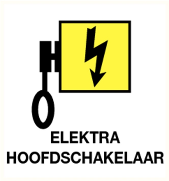 Afbeeldingen van Pikt-o-norm Pictogram elektra hoofdschakelaar