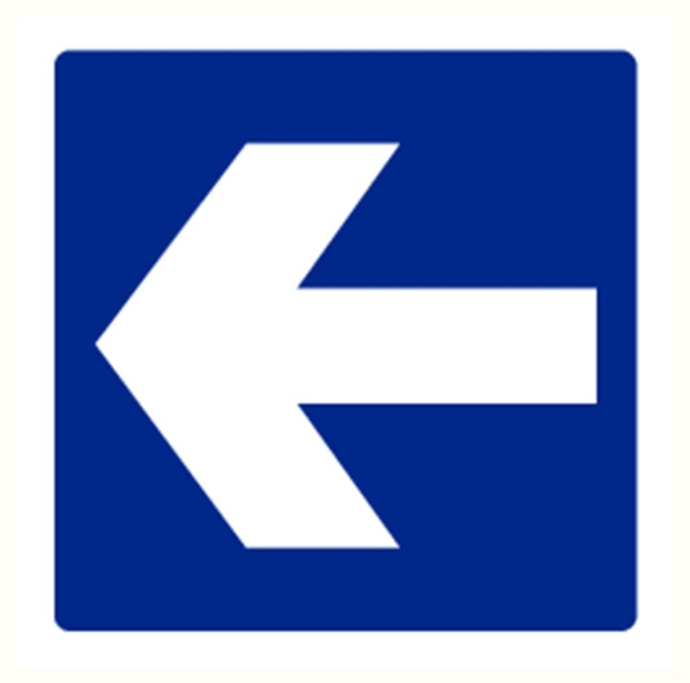 Afbeeldingen van Pikt-o-norm Pictogram te volgen richting