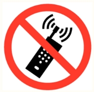 Afbeeldingen van Pikt-o-norm Pictogram mobiele telefoon verboden