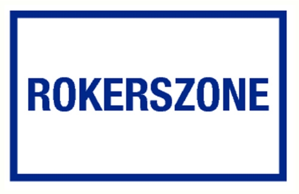 Afbeeldingen van Pikt-o-norm Tekstbord rokerszone