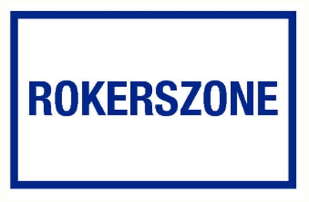 Afbeeldingen van Pikt-o-norm Tekstbord rokerszone