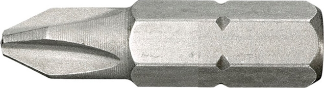 Afbeeldingen van Elzet Bit 1/4'' Phillips met gaatje, hard, 25 mm XH