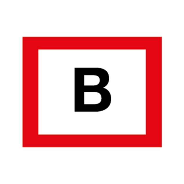Afbeeldingen van Pikt-o-norm Tekstbord B bord aansluitpunt droge stijgleiding