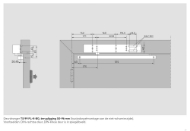 Afbeeldingen van Dormakaba Vrijloopdranger TS 99 FL-K-BG, terugligging 50-96 mm