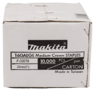 Afbeeldingen van Makita Niet 25mm 16Ga-med F-32078