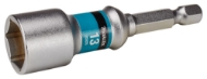 Afbeeldingen van Makita Dop 1/2x65mm 1/4 E IMPR E-03486