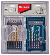 Afbeeldingen van Makita Boor/bit set 29-delig Display E-07054