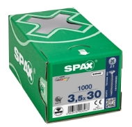 Afbeeldingen van SPAX Spaanplaatschroef verzonken kop kruis Z staal
