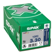 Afbeeldingen van SPAX Spaanplaatschroef verzonken kop T-STAR plus staal