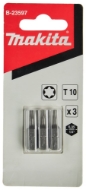 Afbeeldingen van Makita Schroefbit T10x25 3stk B-23597