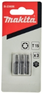 Afbeeldingen van Makita Schroefbit T15x25 3stk B-23606