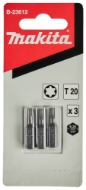 Afbeeldingen van Makita Schroefbit T20x25 3st B-23612