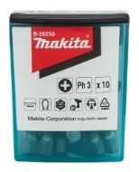 Afbeeldingen van Makita Schroefbit Ph3x25 10stk B-26250