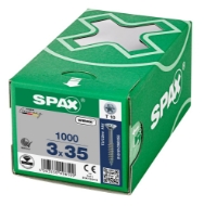 Afbeeldingen van SPAX Spaanplaatschroef verzonken kop T-STAR plus staal
