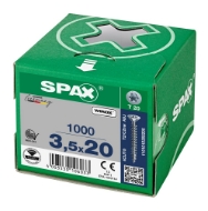 Afbeeldingen van SPAX Spaanplaatschroef verzonken kop T-STAR plus staal