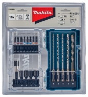 Afbeeldingen van Makita Boor/bit set 18-delig E-07026
