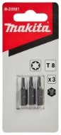 Afbeeldingen van Makita Schroefbit T8x25 3stk B-23581